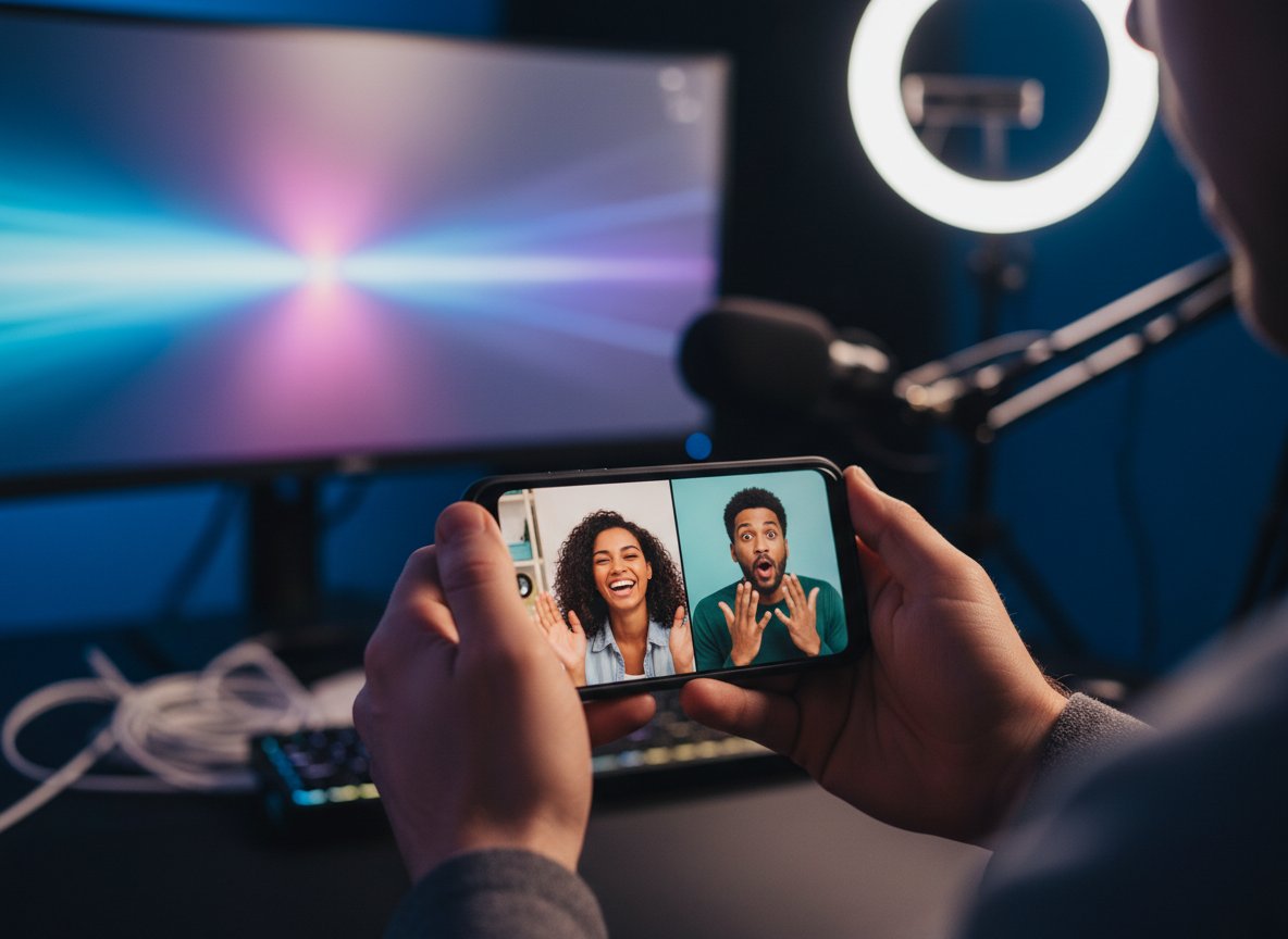 Check how each clip looks on a phone before you post it.